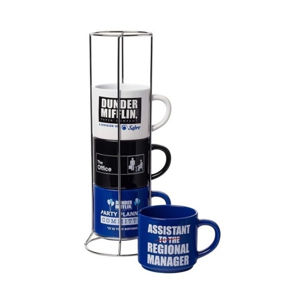 🌿The Office 4 Piece Mug Set